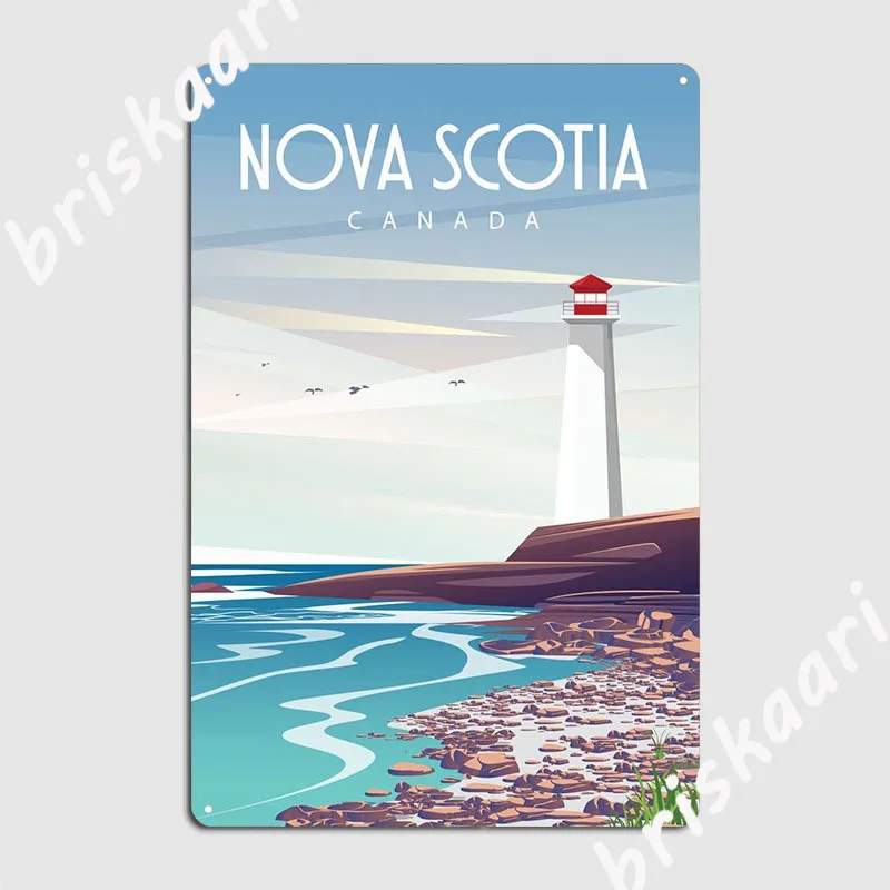 Nova Decor & Lighting Vase Glass Brun 26Cm - Nova Scotia Metal Sign Designing Club