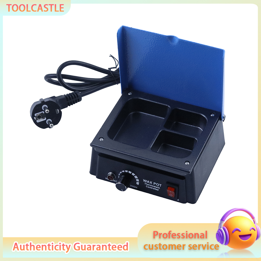 Wax Melter Electric - 3-Tank Wax Melter, Automatic Temperature Control