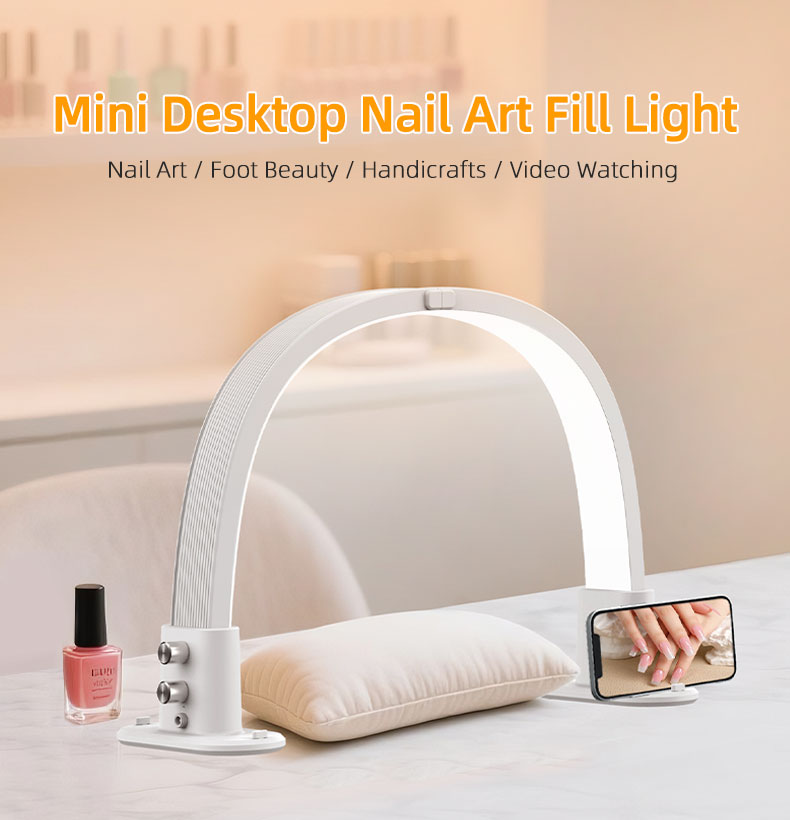 Mini half moon nail fill light - Led Moon Lamp review and price
