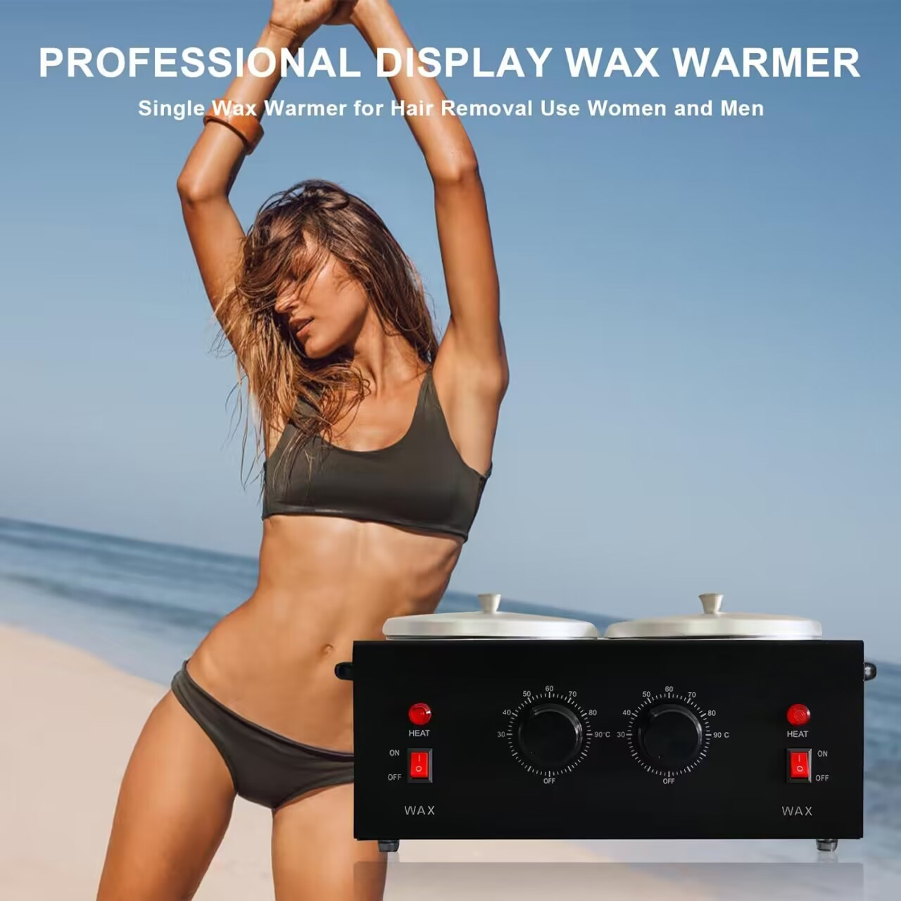 Dual Wax Pots Professional Ele - Wax Melter Electric review and price