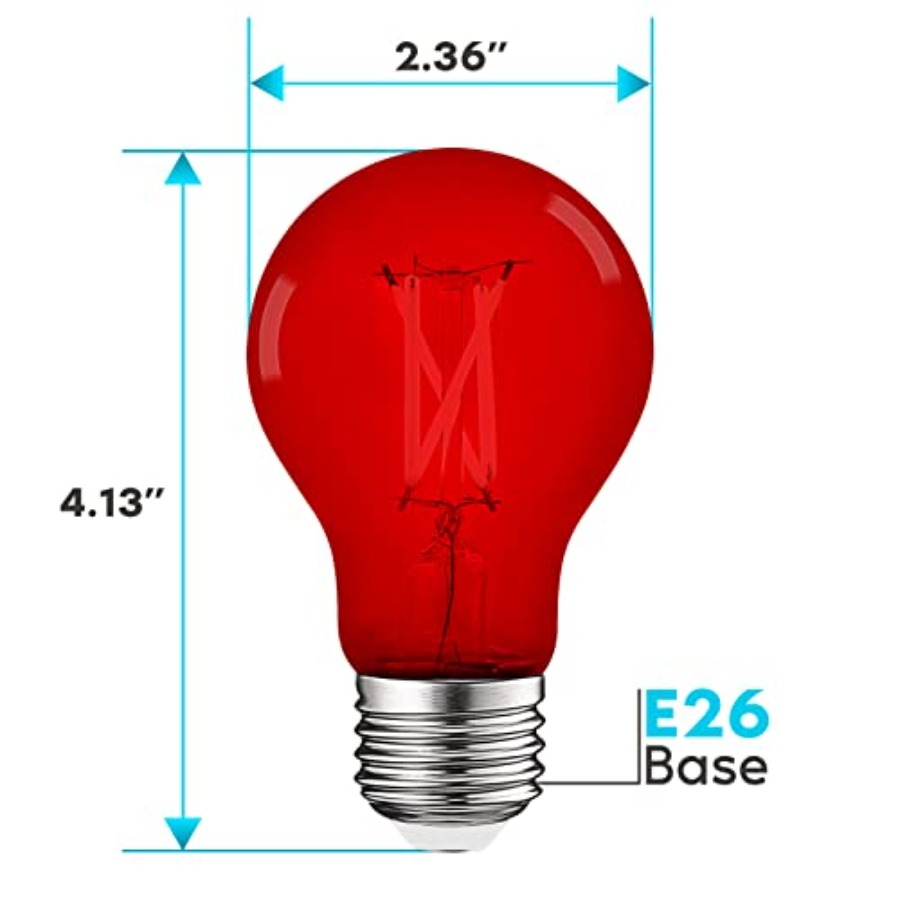 A19 Edison LED Light Bulbs, 4. - Lighting Decoration Outdoor review and price