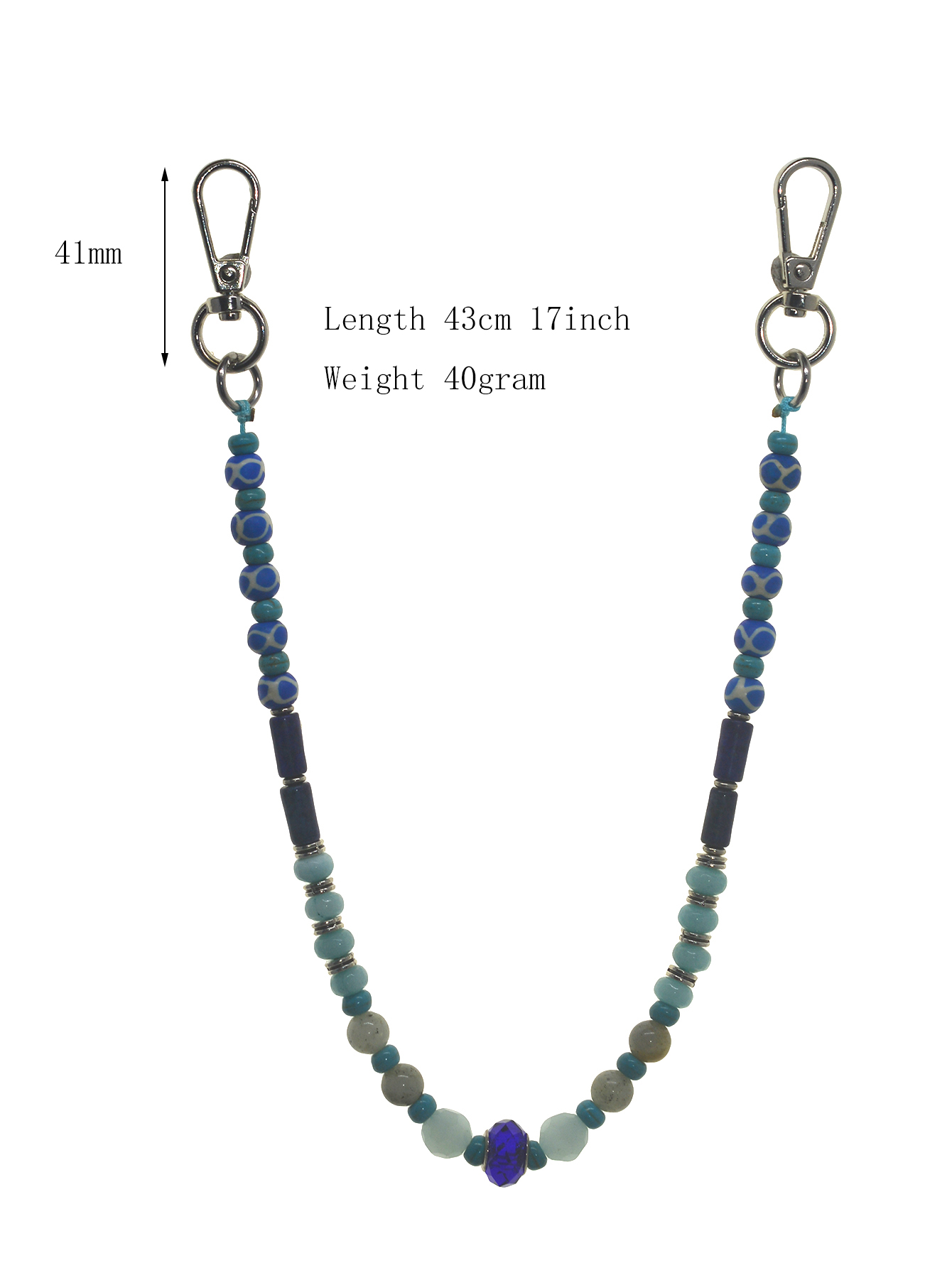 17 inch  blue Lapis lazuli cro - Decor Lighting Phone Number review and price