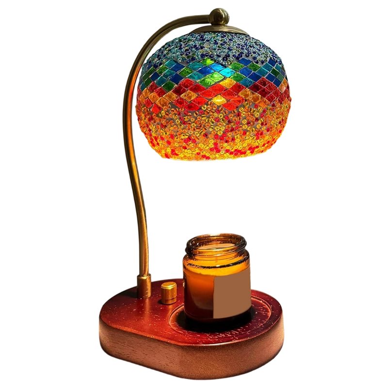 A93Z Stained Glass Electric Ca - Wax Melter Electric review and price