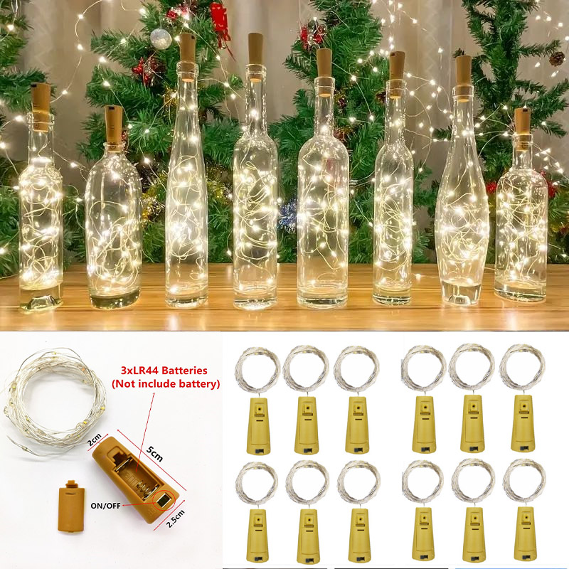 6pcs 20led Wine Bottle with Co - Decor Lighting Cork review and price