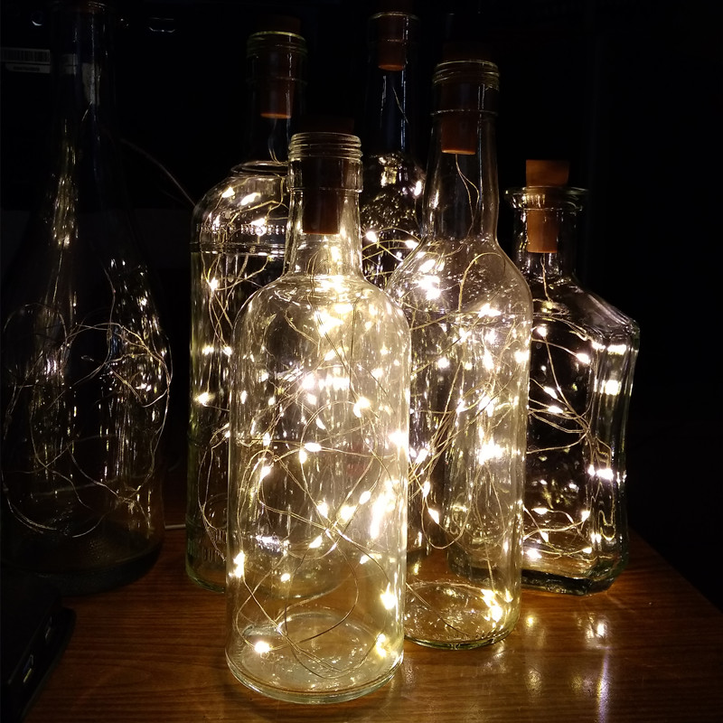 6pcs 20led Wine Bottle with Co - Decor Lighting Cork review and price