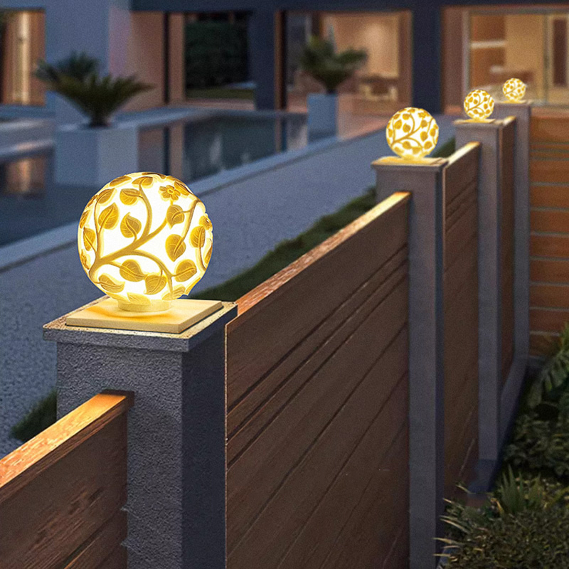 Outdoor column lights solar LE - Decor Lighting Floor Lamps review and price