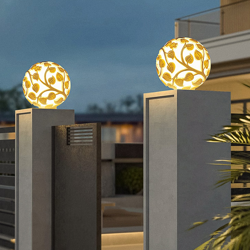 Outdoor column lights solar LE - Decor Lighting Floor Lamps review and price