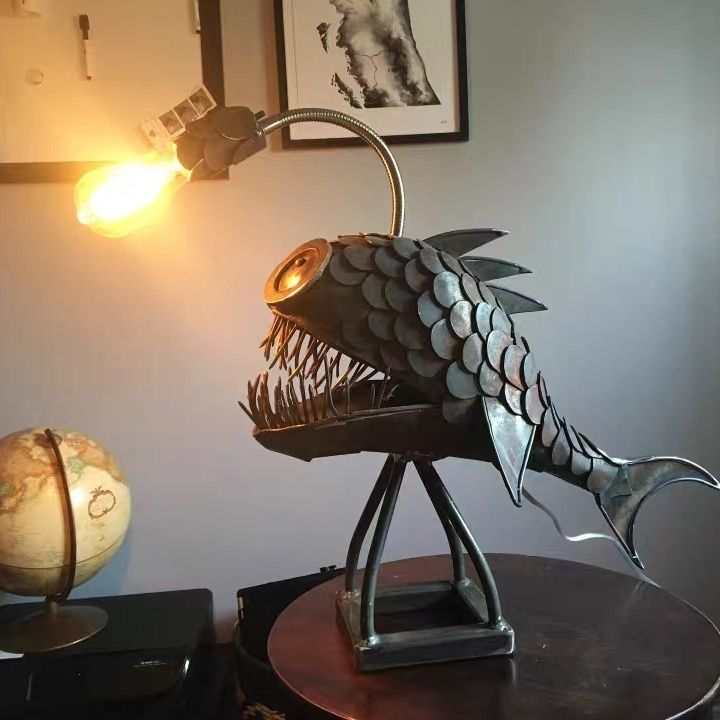Vintage Retro Metal Angler Fis - Decor Lighting Floor Lamps review and price