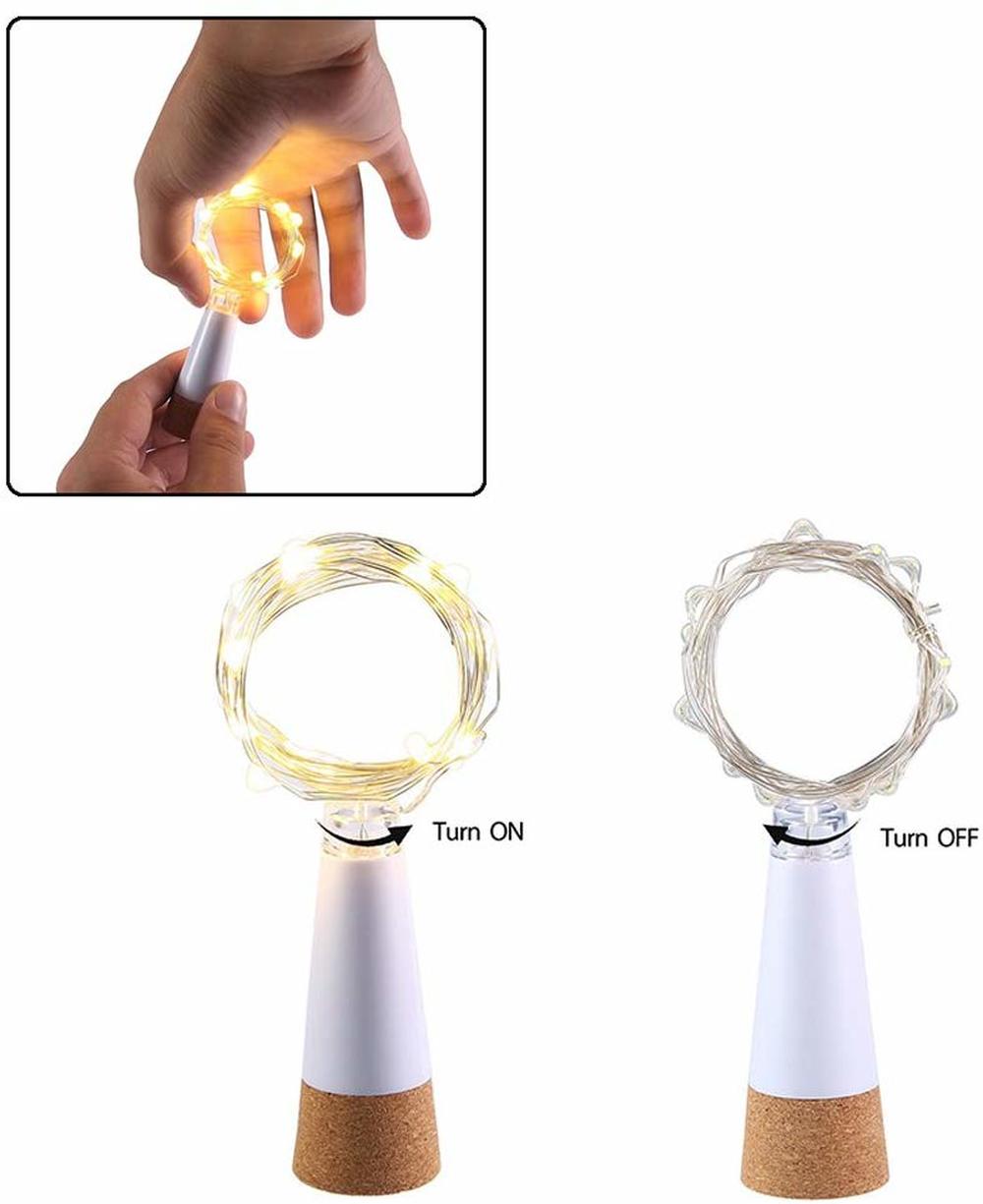 2m 20 LED Cork Bottle Fairy Li - Decor Lighting Cork review and price