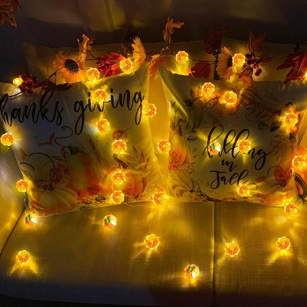 Halloween Pumpkin Light String - Home Decor Lighting Tricks review and price