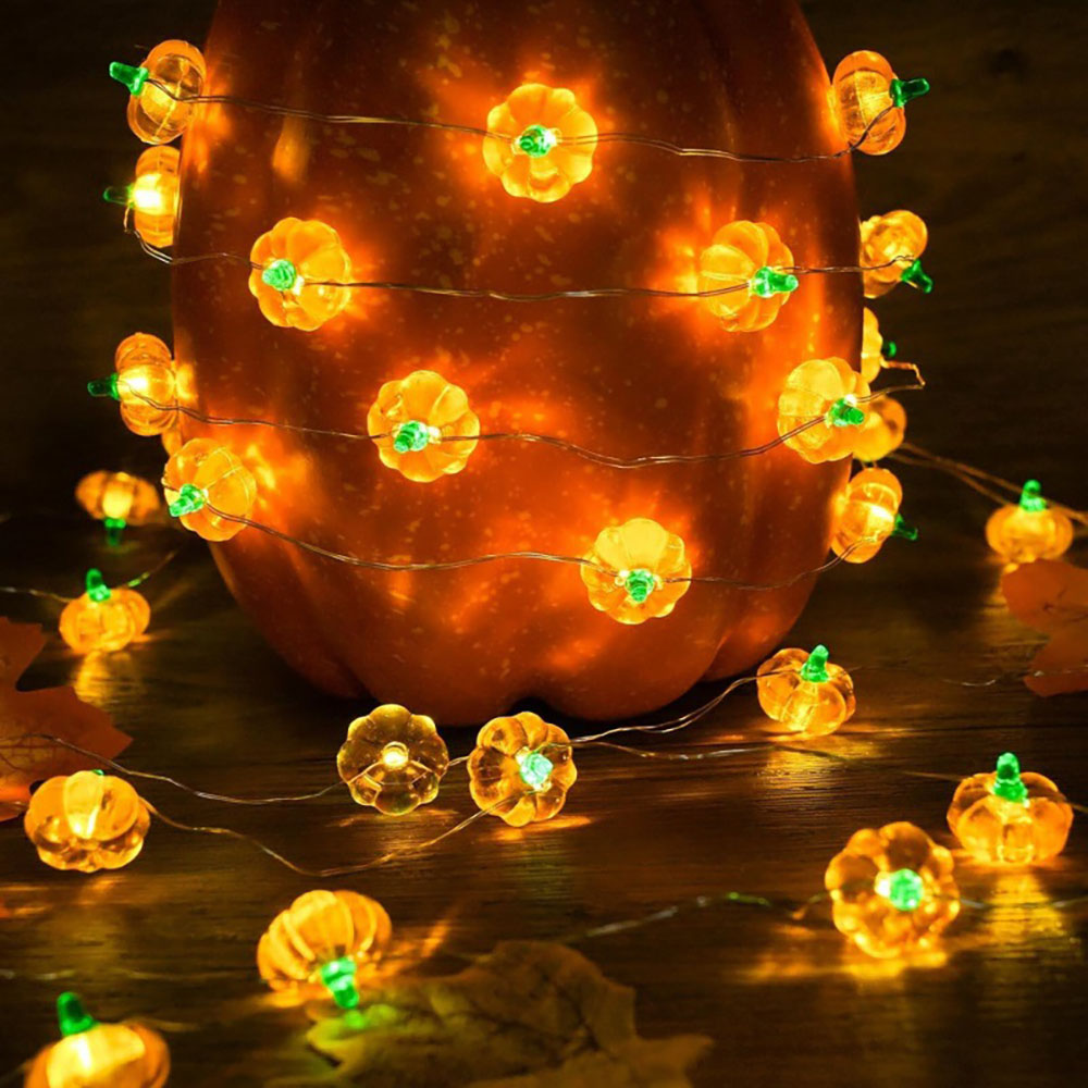 Halloween Pumpkin Light String - Home Decor Lighting Tricks review and price
