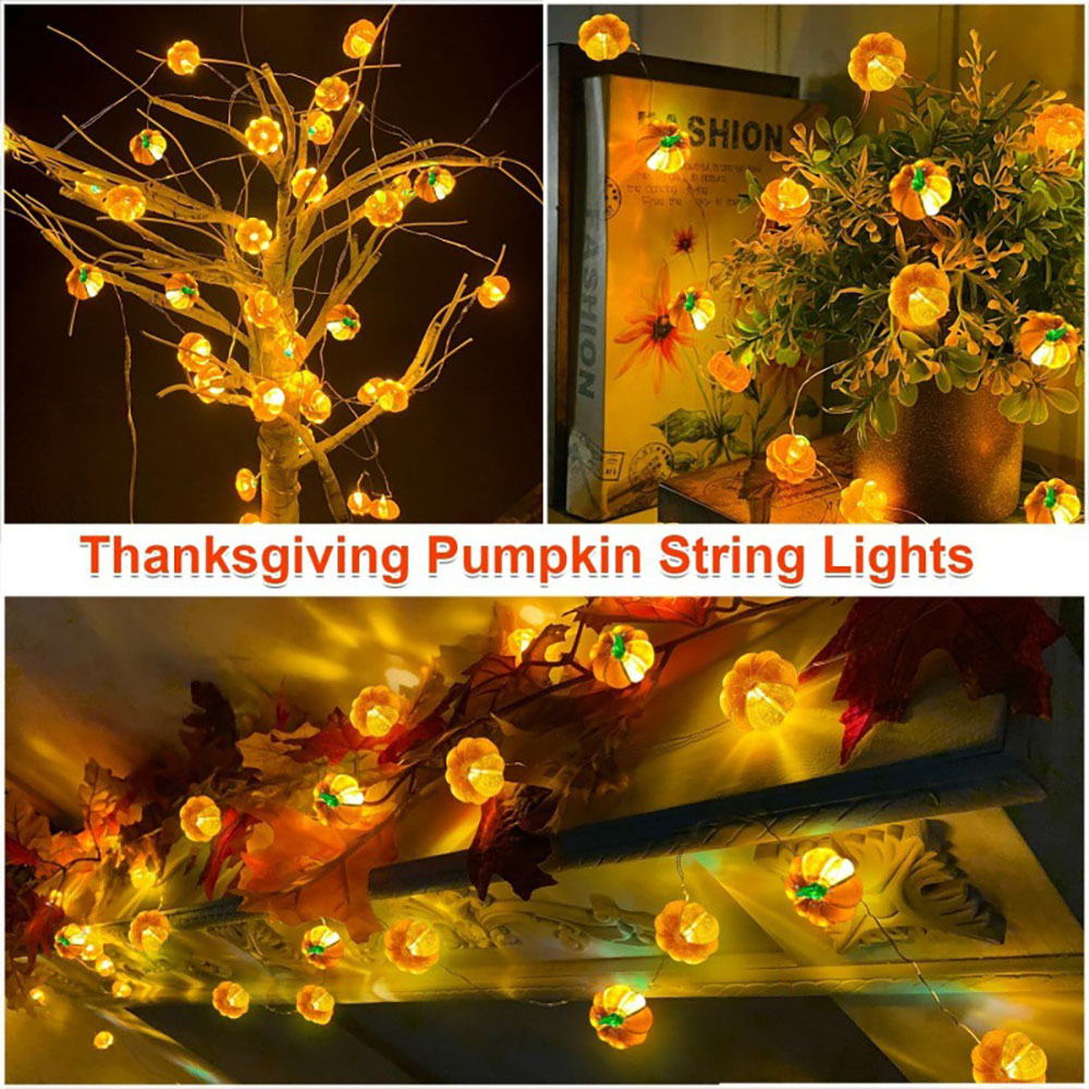 Halloween Pumpkin Light String - Home Decor Lighting Tricks review and price