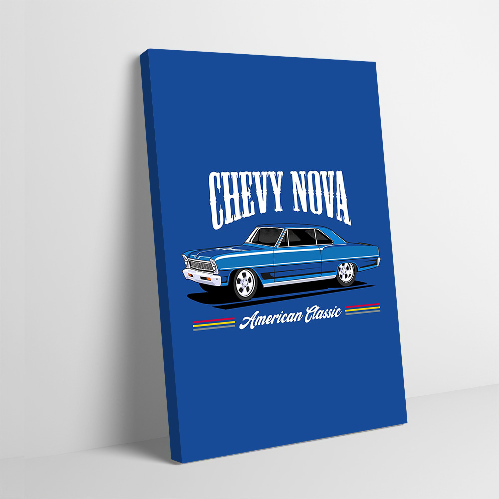 Chevy Nova Classic Cars Printi - Nova Decor & Lighting Vase Glass Brun 26Cm review and price