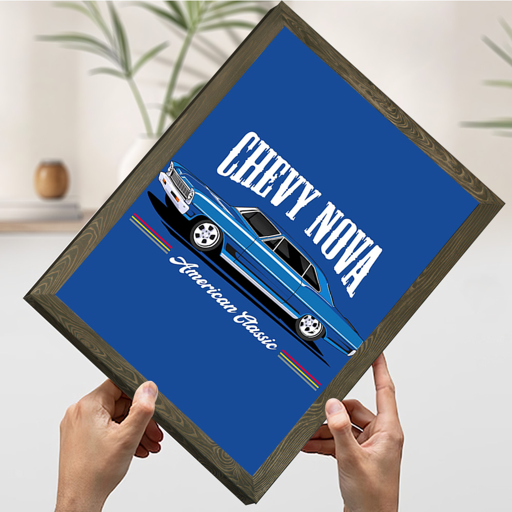 Chevy Nova Classic Cars Printi - Nova Decor & Lighting Vase Glass Brun 26Cm review and price