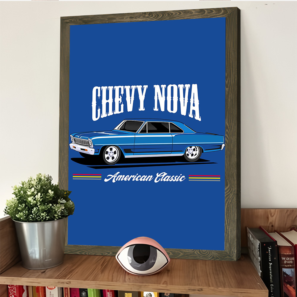 Chevy Nova Classic Cars Printi - Nova Decor & Lighting Vase Glass Brun 26Cm review and price