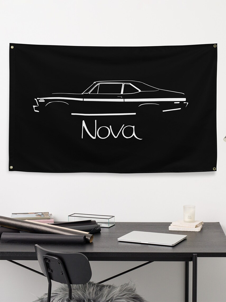 1972 Nova Black Silhouette Ame - Nova Decor & Lighting Vase Glass Brun 26Cm review and price