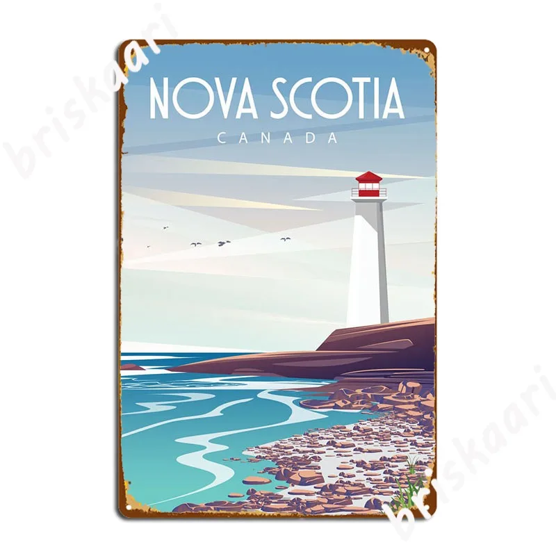 Nova Scotia Metal Sign Designi - Nova Decor & Lighting Vase Glass Brun 26Cm review and price
