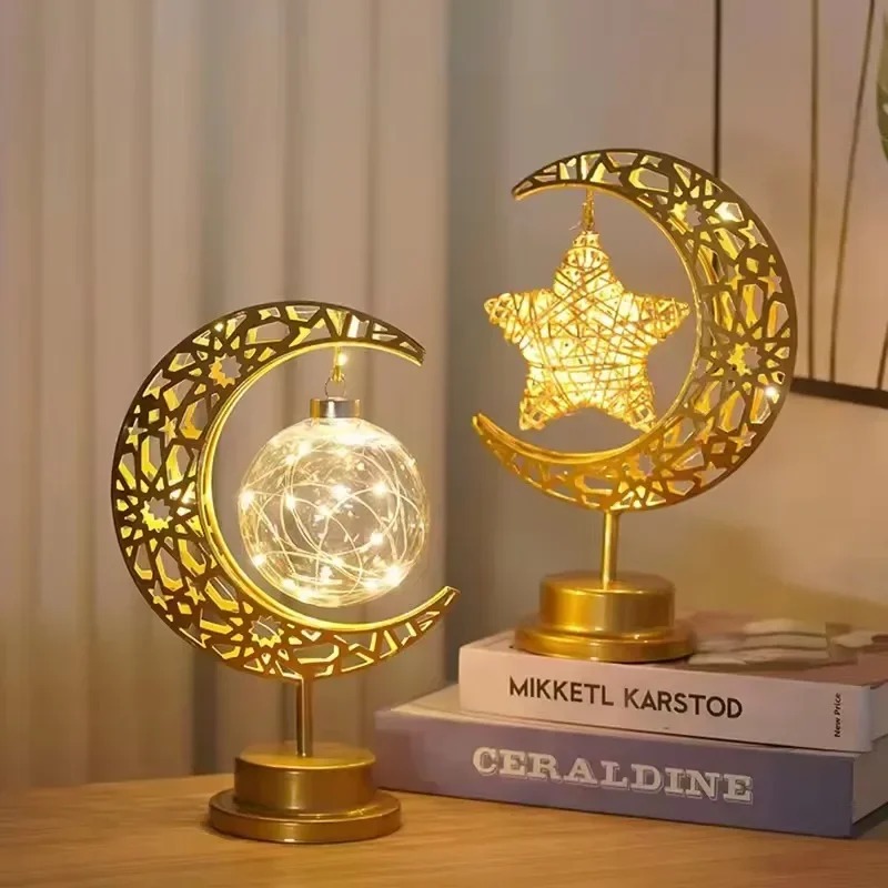 Ramadan LED Night Light Rotati - Led Moon Lamp review and price
