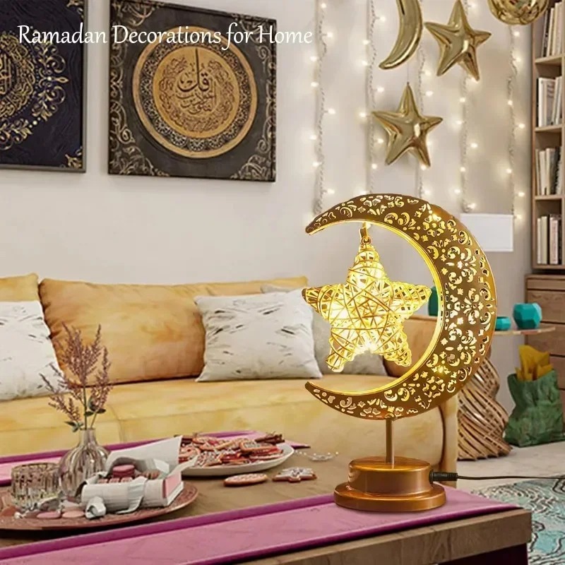 Ramadan LED Night Light Rotati - Led Moon Lamp review and price