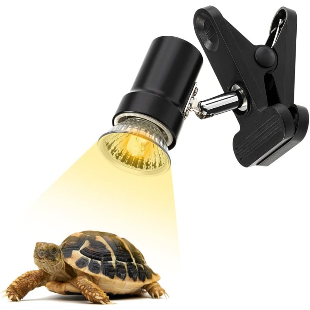 Reptile Heat Lamp Fixture E27  - Gecko Lighting & Decor review and price