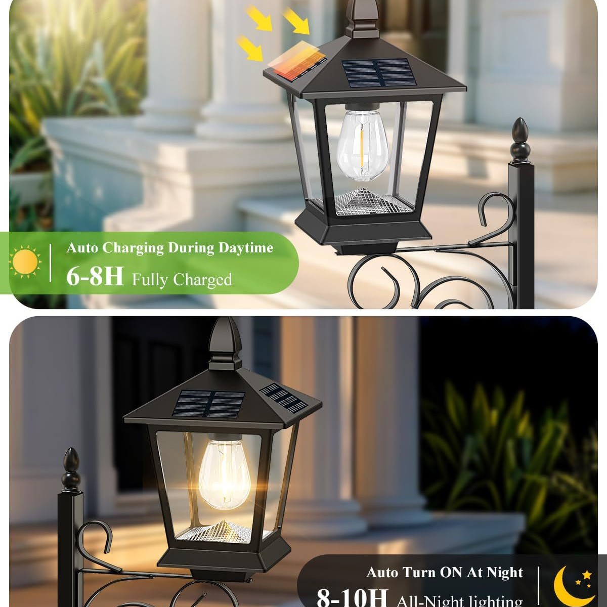 2 in 1 Solar Planter Lamp Wate - Decor Lighting Floor Lamps review and price
