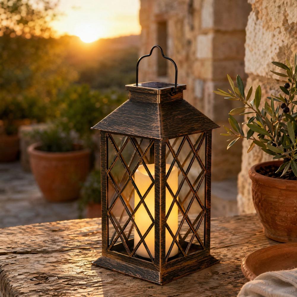 Retro Solar Lantern, Outdoor S - Lighting Decoration Outdoor review and price