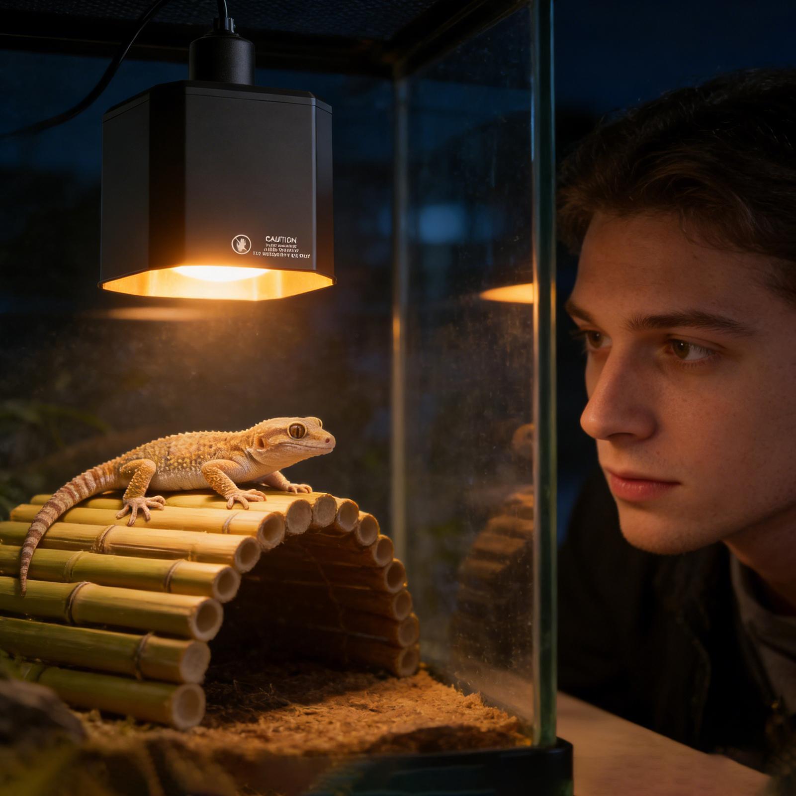 Reptile Heat Lamp Fixture Rept - Gecko Lighting & Decor review and price