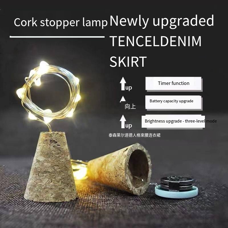 Wodden Bar LED Wine Bottle Cor - Decor Lighting Cork review and price