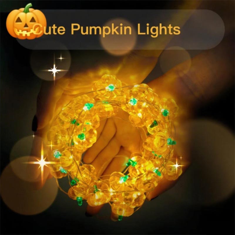 Halloween Pumpkin Light String - Home Decor Lighting Tricks review and price