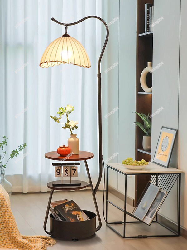 Retro Floor Lamp with Storage  - Decor Lighting Floor Lamps review and price