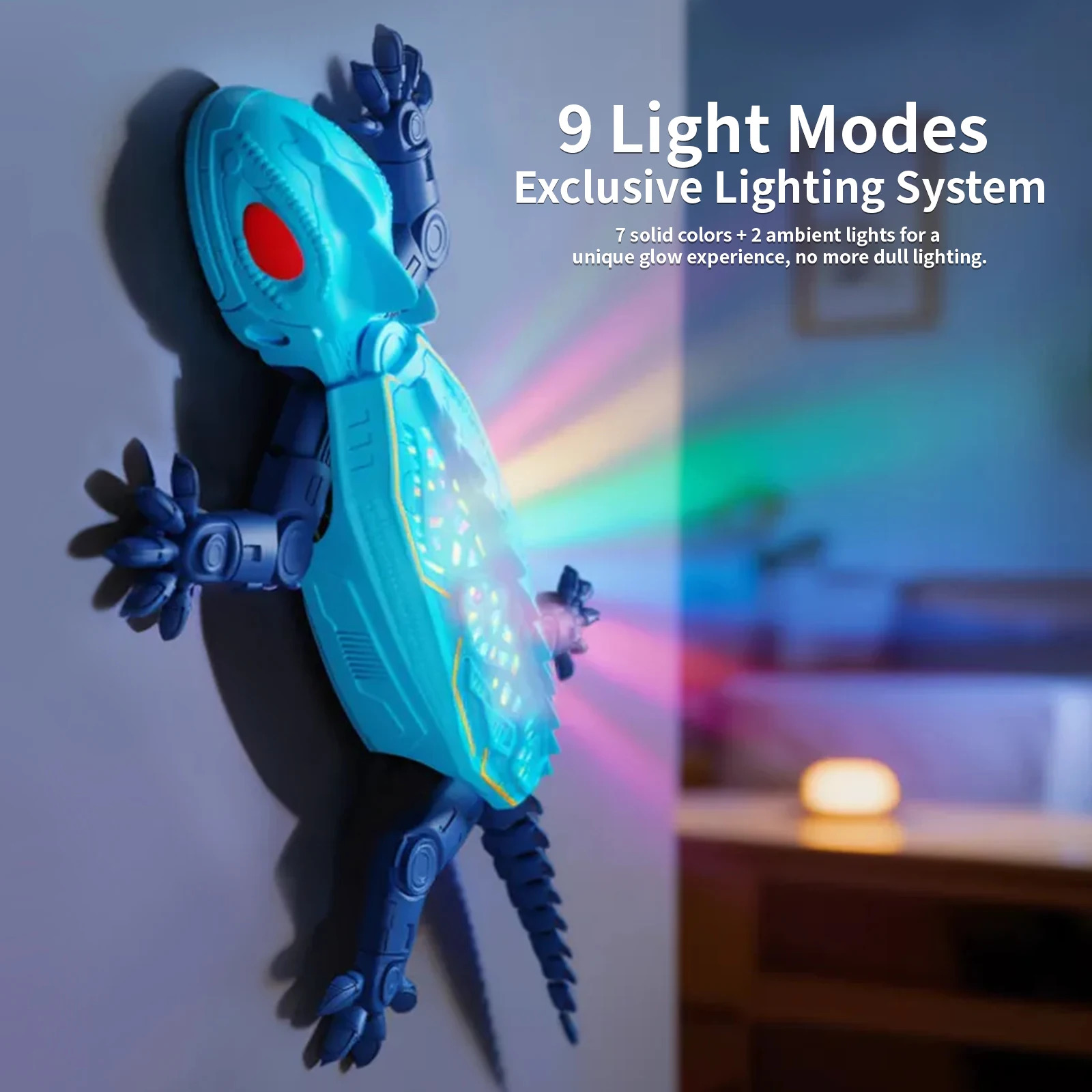 Remote Control Light-Up Wall C - Gecko Lighting & Decor review and price
