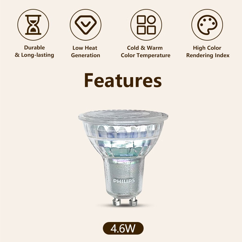 Philips Essential LED GU10 PAR - Philips Bulb Led Classic review and price