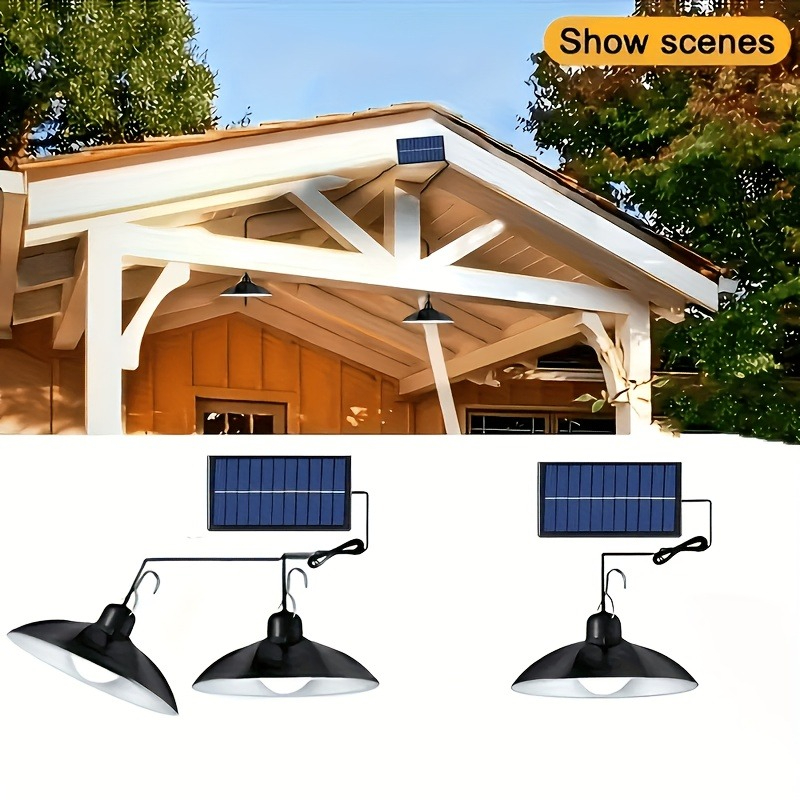 1pc Solar Pendant Light Outdoo - Lighting Decoration Outdoor review and price