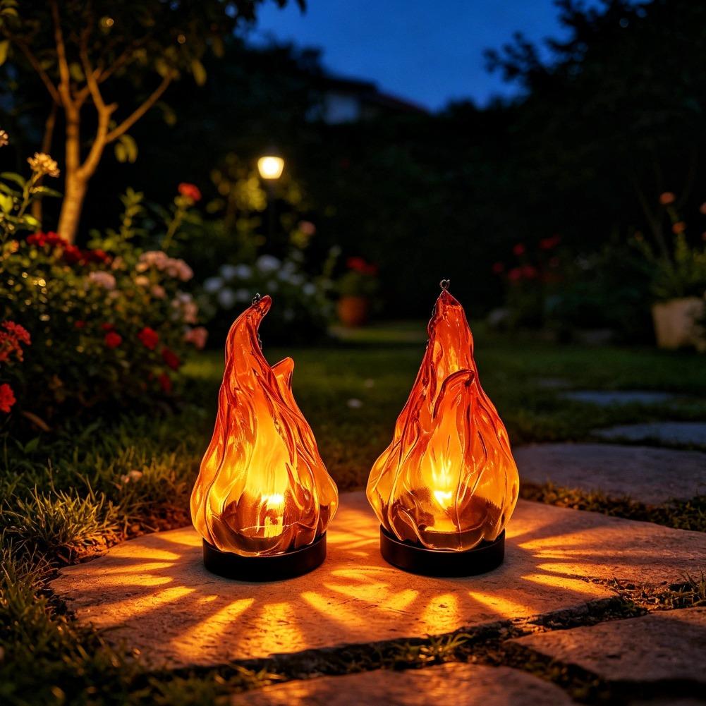 Solar Flame Hanging Lantern Li - Lighting Decoration Outdoor review and price