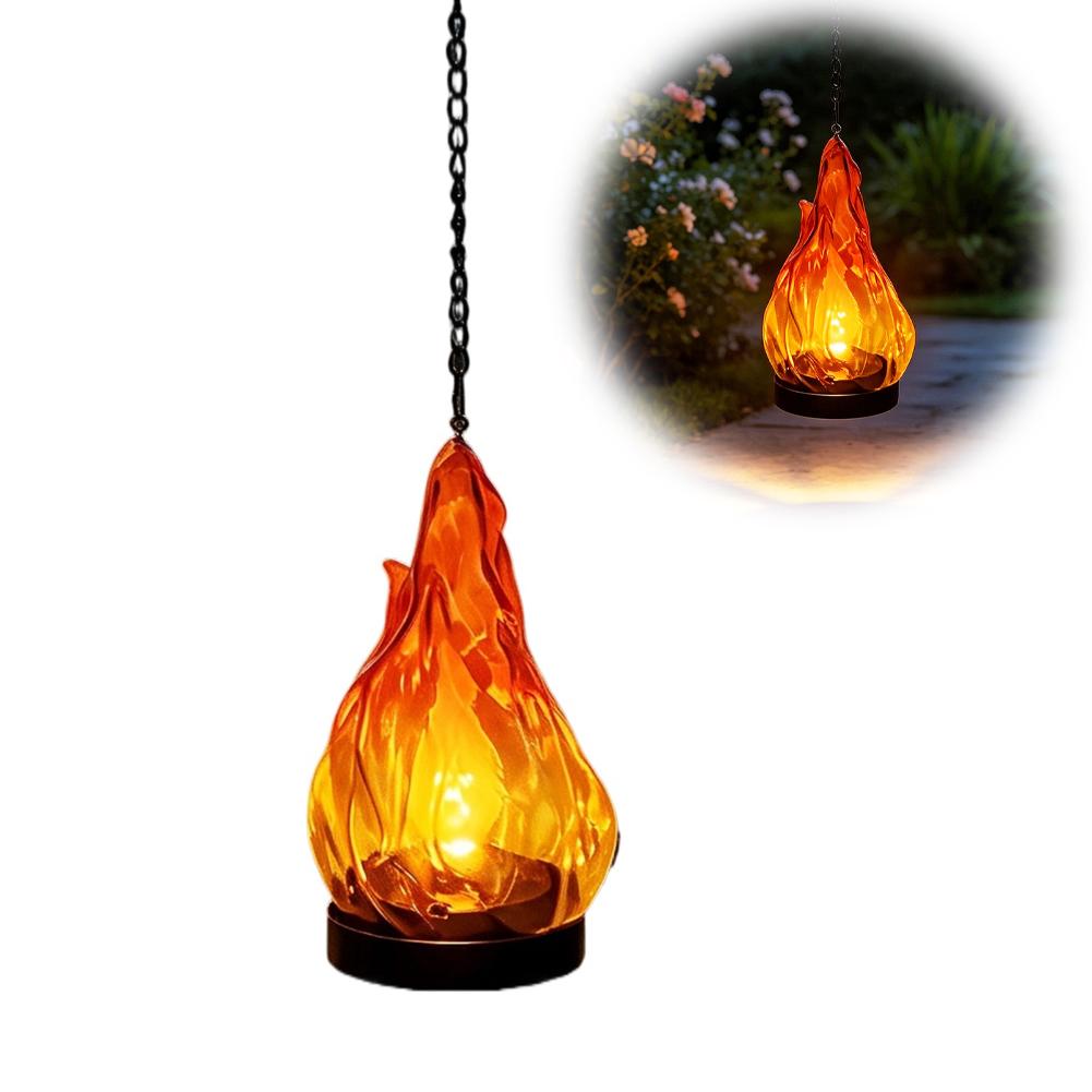 Solar Flame Hanging Lantern Li - Lighting Decoration Outdoor review and price