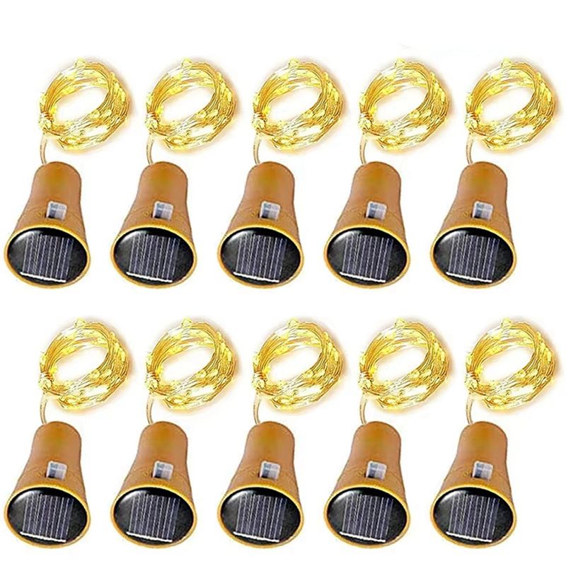 AT02-Set Of 10 Solar LED Fairy - Decor Lighting Cork review and price