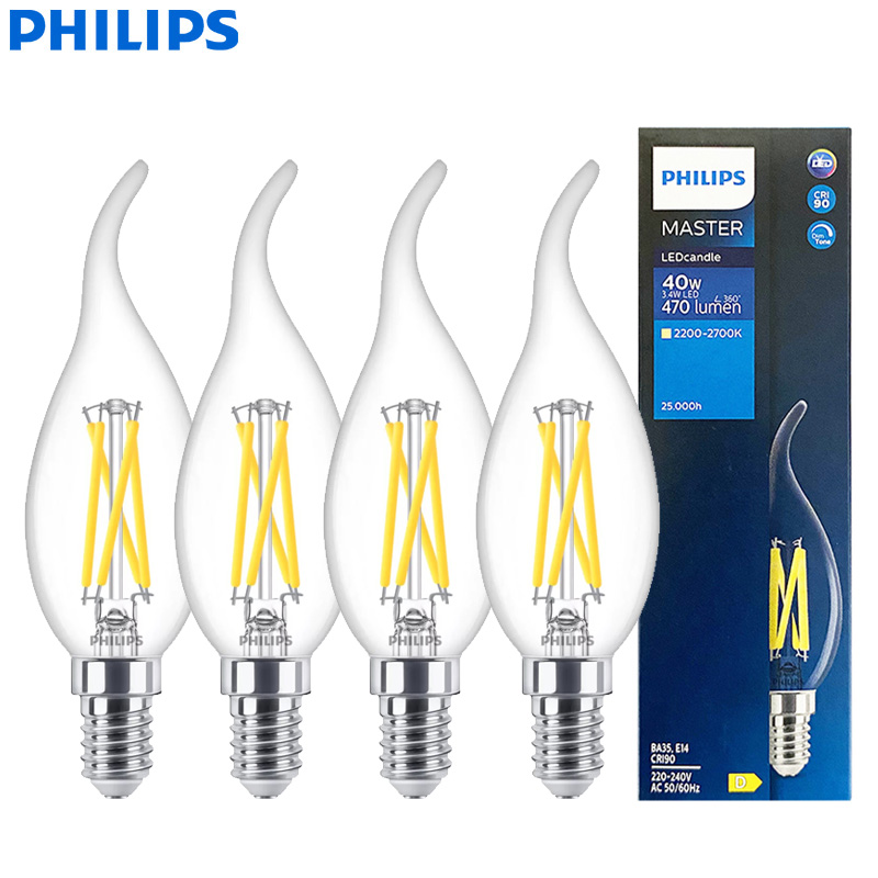 Philips Master LED Candle E14  - Philips Bulb Led Classic review and price