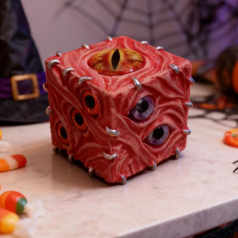 Abstract Eyes Devil Dice Pendu - Home Decor Lighting Tricks review and price