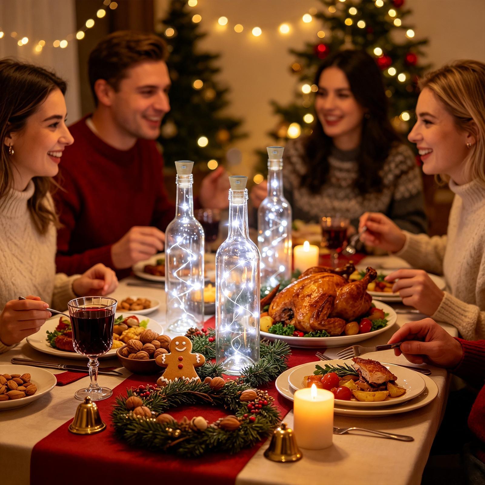 Wine Bottle Lights With Cork 6 - Decor Lighting Cork review and price