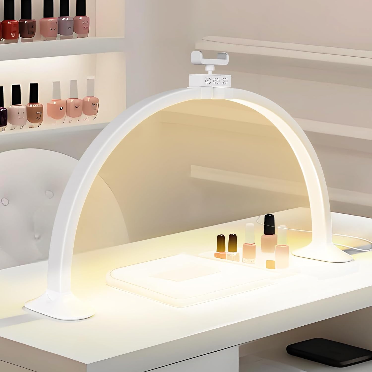 Half Moon Light U-Shaped Nail  - Led Moon Lamp review and price