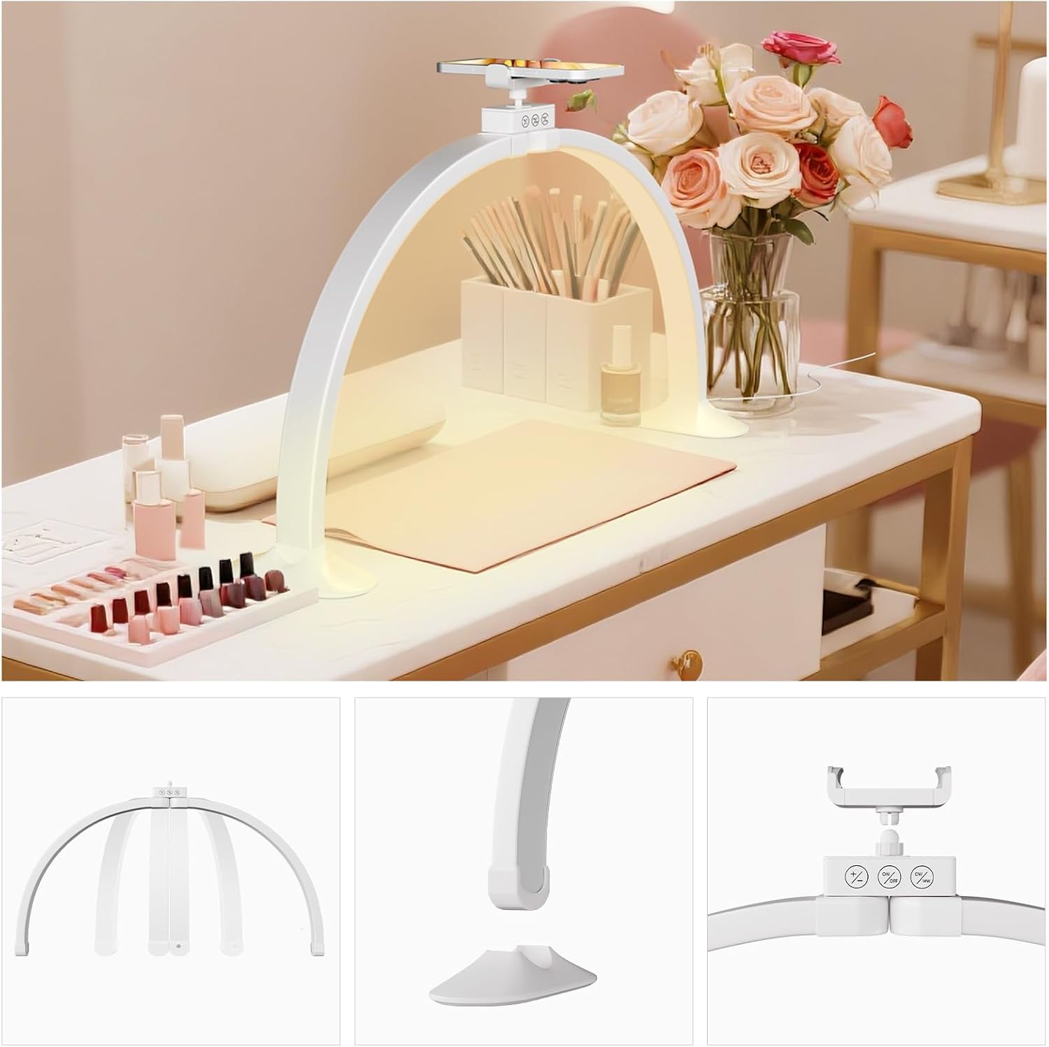Half Moon Light U-Shaped Nail  - Led Moon Lamp review and price